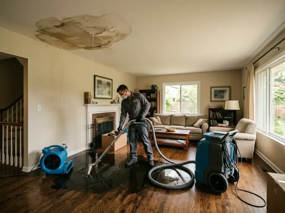 attic-pipe-burst-ceiling-drip-008 — frequently asked questions, Water Damage Restoration & Carpet Care in Lynwood, IL